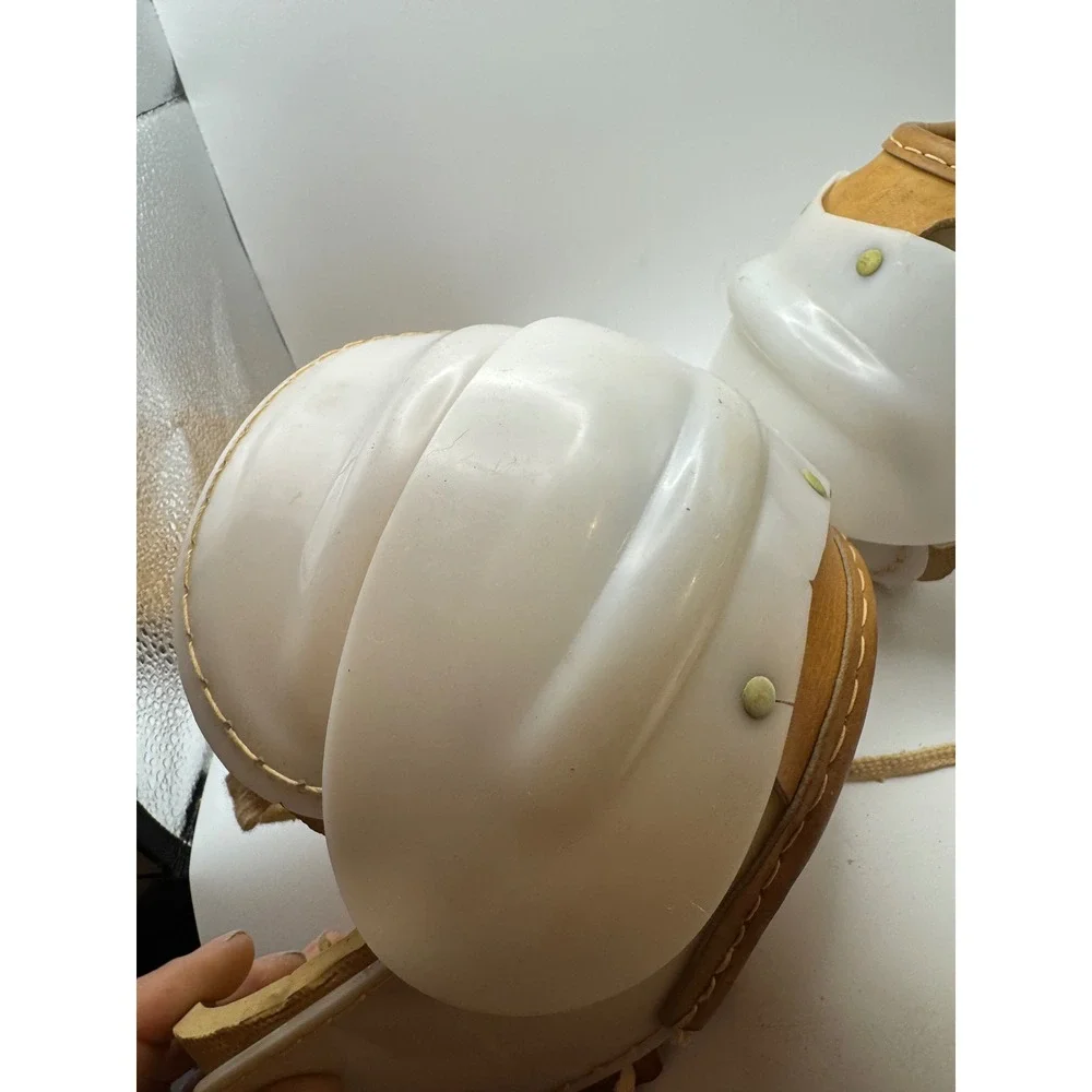 Vintage Sears 2474 M Youth Football Helmet Stars Face Guard‎ shoulder Pads